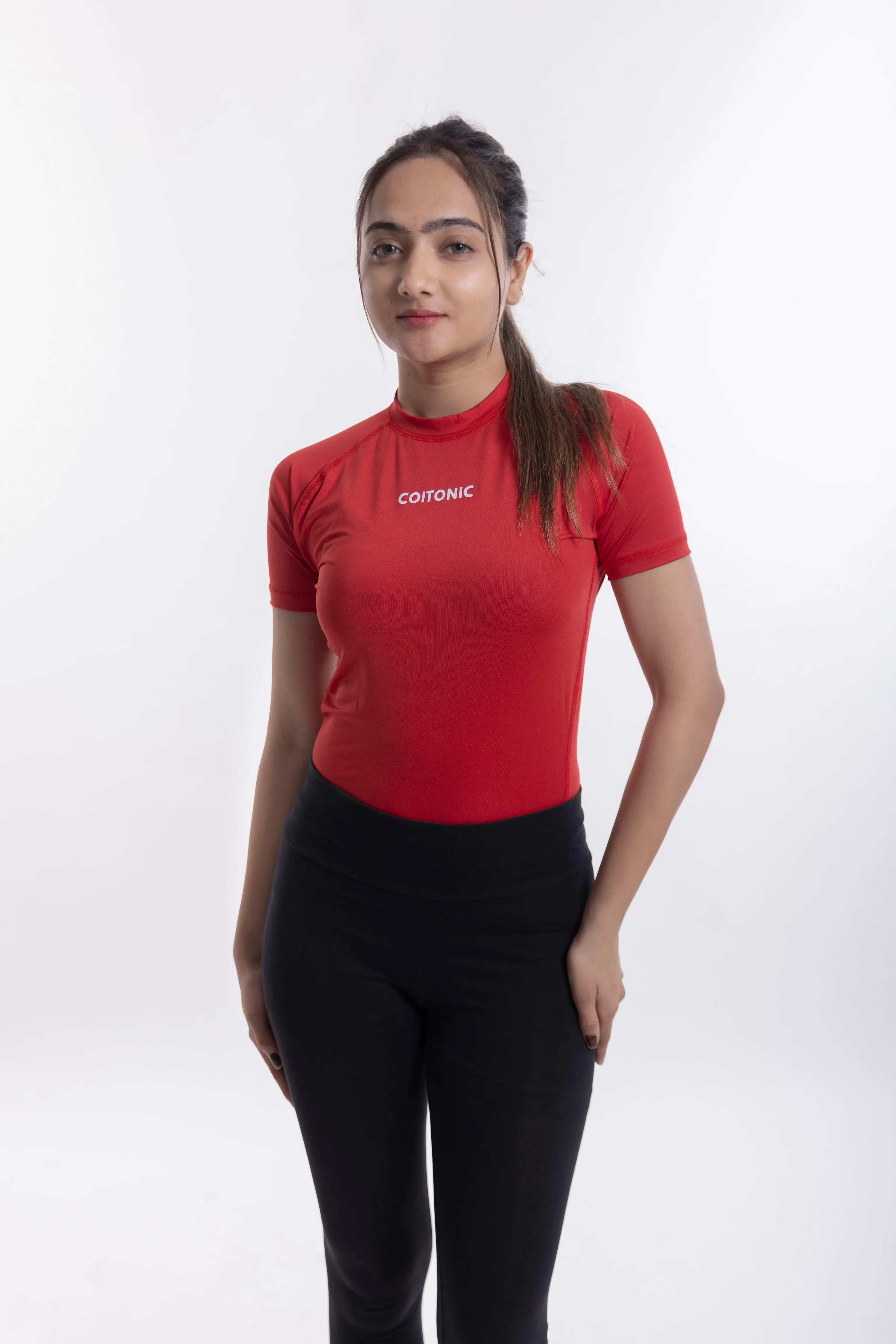 Compression Half Sleeves T-shirt (Women’s) - Image 37